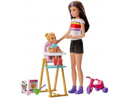 Mattel Barbie - Skipper opatrovateľka set VI.