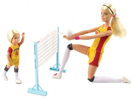 Mattel Barbie a Chelsea hrajú volejbal