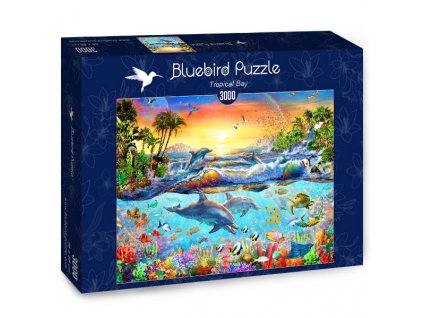 Bluebird puzzle Tropical Bay 3000 dielikov