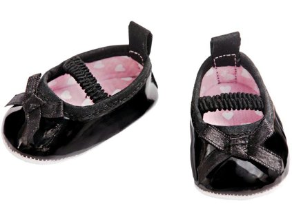 Heless - Čierne balerínky pre bábiky ( veľ. 38 - 45 cm )