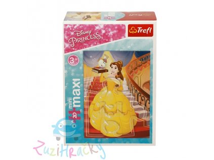 Trefl mini Maxi puzzle Kráska (Belle) 20 dielikov