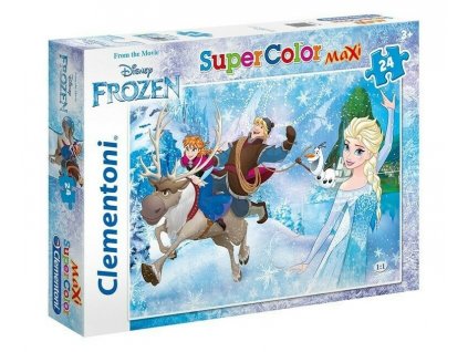 Clementoni Maxi puzzle Frozen New 24 dielikov
