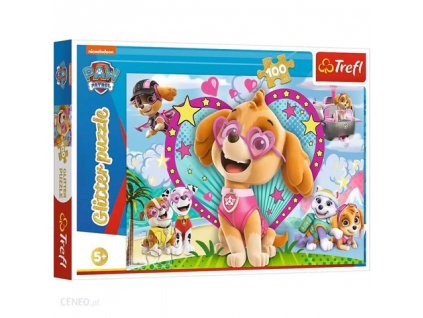 Trefl puzzle Skye Glitter 100 dielikov