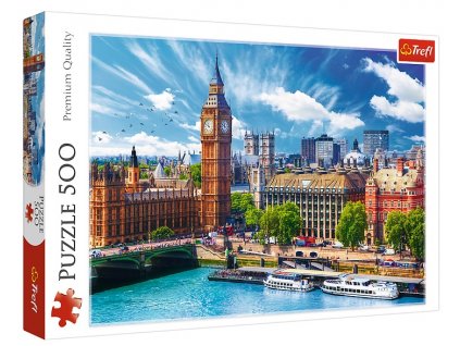 Trefl puzzle Slnečný Londýn 500 dielikov