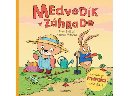 Medvedík v záhrade