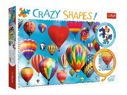 Trefl puzzle Crazy Shapes Balóny 600 dielikov