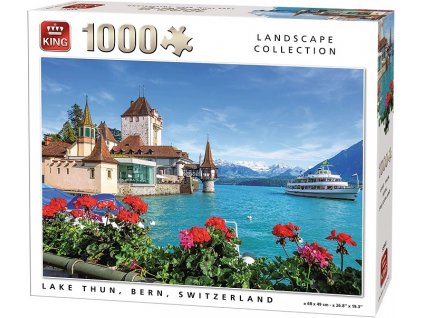 King puzzle Lake Thun 1000 dielikov