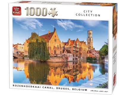 King puzzle Rozenhoedkaai, Brugy 1000 dielikov