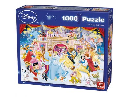 King puzzle Disney na ľade 1000 dielikov