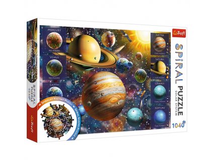 Trefl Spiral puzzle Planéty 1040 dielikov