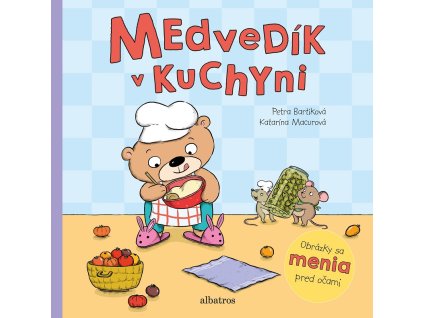 Medvedík v kuchyni