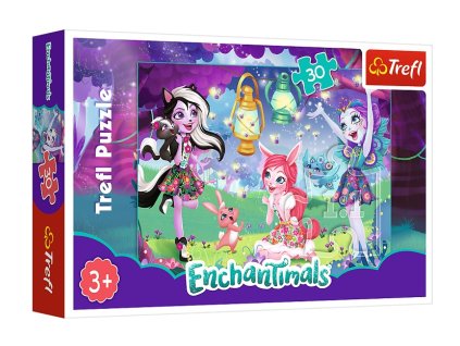 Trefl puzzle Enchantimals 30 dielikov
