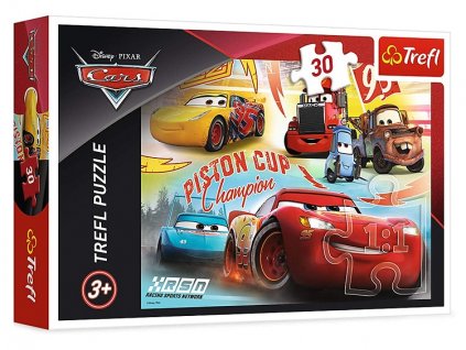 Trefl puzzle Cars 3 - 30 dielikov