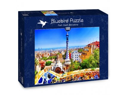 Bluebird puzzle Park Güell, Barcelona 1000 dielikov