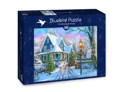 bluebird puzzle christmas at home puzzle 1000 d