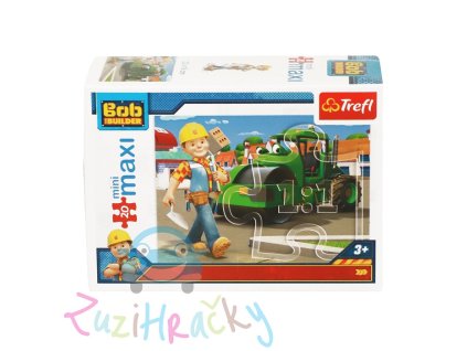 Trefl mini Maxi puzzle Bob Staviteľ 21009 - 20 dielikov