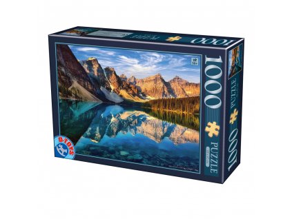 moraine lake kanada puzzle 1000 d