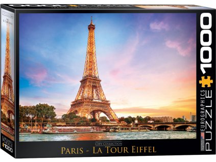 Eurographics puzzle Eiffelova veža 1000 dielikov