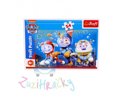 Trefl mini puzzle Paw Patrol D 54 dielikov