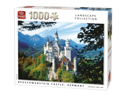 King puzzle Neuschwanstein 1000 dielikov