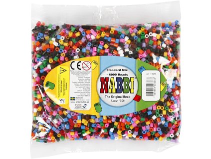 nabbi 6000 koralok mix farieb balenie