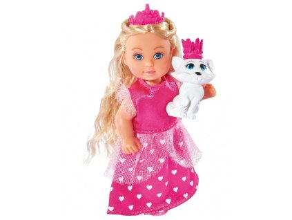 Bábika Evička - princezná s mačiatkom