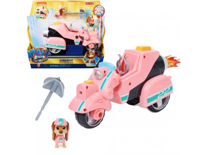 paw patrol Liberty a jej vozidlo