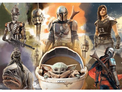 trefl puzzle mandalorian 200 dielikov