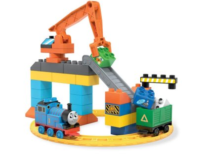 25CNJ11 mega bloks vlacik tomas recyklacne centrum 45 dielov