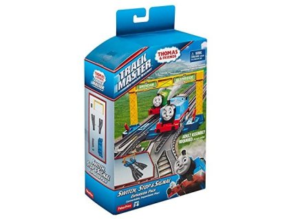 kolajnice trackmaster stop vyhybka a semafor CDB87