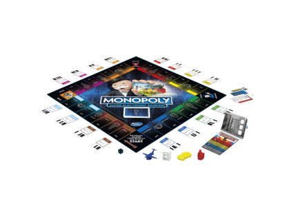 Hasbro Monopoly Super elektronické bankovníctvo