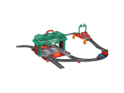 thomas trackmaster stanica knapford vlacikovy set