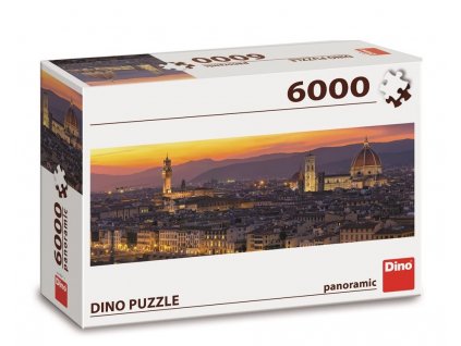 Dino puzzle Zlatá Florencia 6000 dielikov