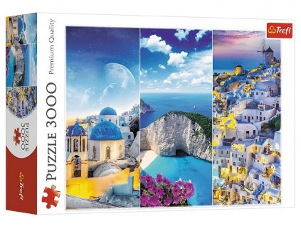 Trefl puzzle Grécko 3000 dielikov