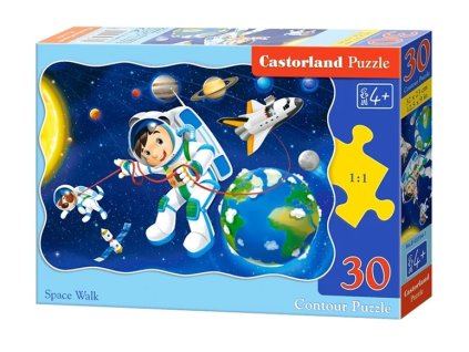 castorland puzzle vo vesmíre 30 dielikov