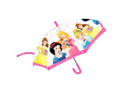 dazdnik disney princezne transparentny 74 cm