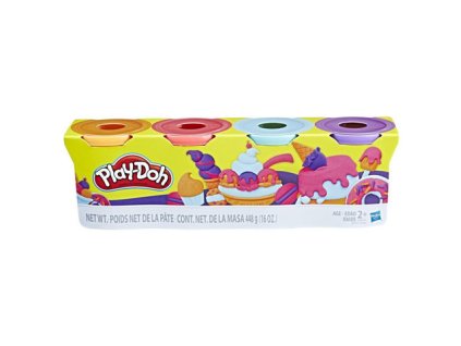 play doh modelina sweet colors set 4 ks