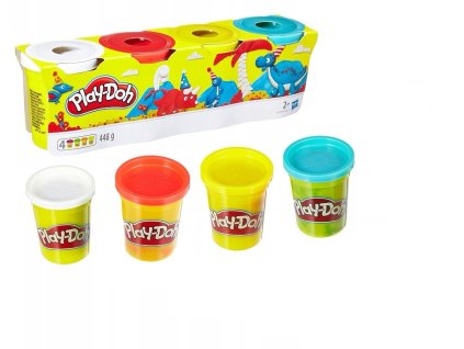 play doh modelina dinosauri set 4 ks nahlad
