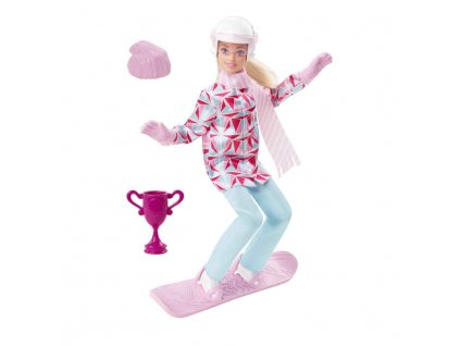 babika barbie s klbami snowboardistka HCN32