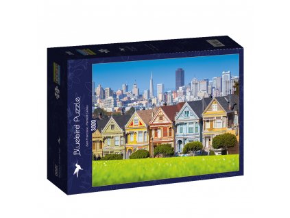 Bluebird puzzle San Francisco, Painted Ladies 3000 dielikov