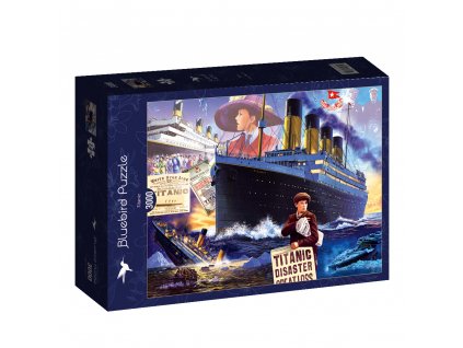 Bluebird puzzle Titanic 3000 dielikov