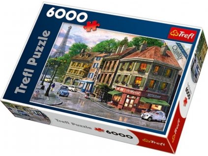Trefl puzzle Ulice Paríža 6000 dielikov