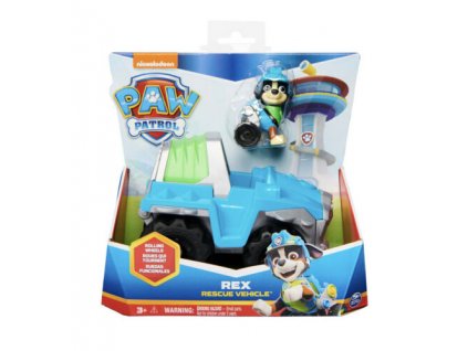 paw patrol rex a jeho vozidlo basic