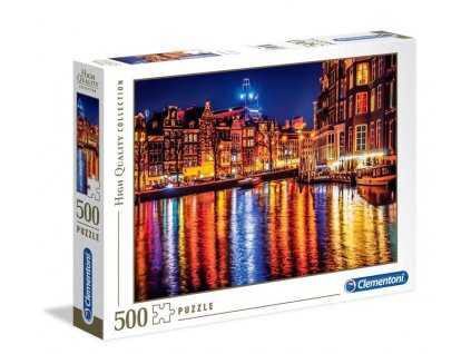 Clementoni puzzle Amsterdam 500 dielikov