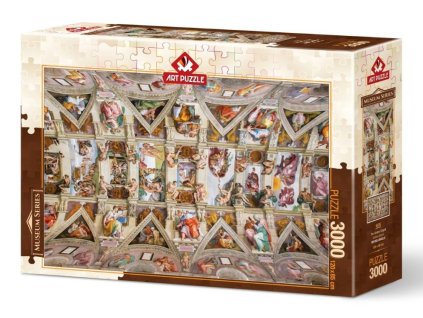 art puzzle sixtinska kaplnka 3000 dielikov