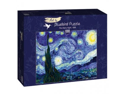 bluebird puzzle van gogh hviezdna noc 1000 dielikov balenie