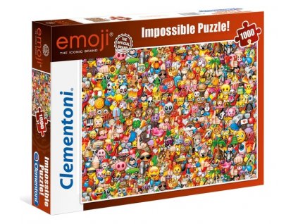 Clementoni Impossible puzzle Emoji 1000 dielikov