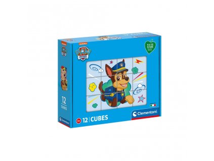 clementoni kocky paw patrol 12 kociek