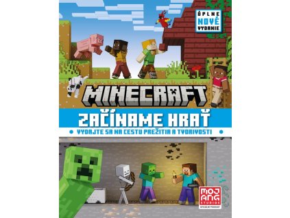 kniha minecraft zaciname hrat uplne nove vydanie