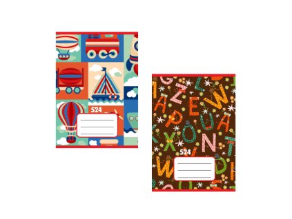 zosit 524 A5 linajkovy 20 listov